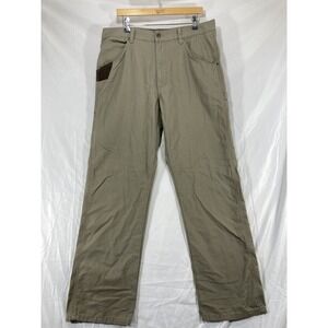 Vintage Wrangler Riggs Carpenter Pants Mens 36x34 Tan Rip Stop Workwear